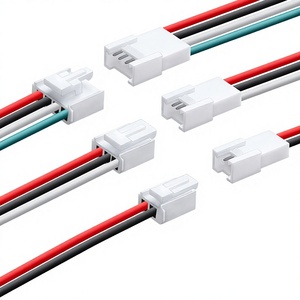Cabo Terminal HY Atacado Macho-Fêmea com Passo de 20mm 1007 24 AWG Não Isolado Sem Conector para Conexão de Chicotes de 2-3-4 Pinos - Product Image 2