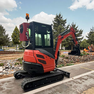 Escavatore Compatto ad Alta Velocità e Resistenza 2.5T Tipo Cingolato Scavatore Portatile con Grande Capacità del Benna Rinforzata Durevole e Robusto - Product Image 4