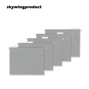 skywingproduct Best Selling 100% Recycled Standard Gray Letter Legal Size 230gsm <strong>Kraft</strong> <strong>Hanging</strong> <strong>File</strong> Folder For Office - Product Image 1