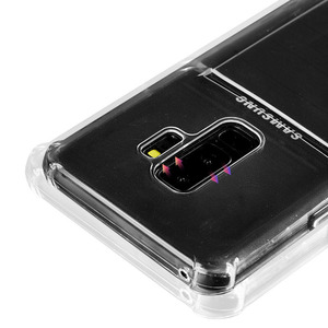 Étui pour Samsung S23 S24 S25 avec porte-cartes, étui pratique en TPU avec fente pour carte <span class=keywords><strong>portable</strong></span>, <span class=keywords><strong>coque</strong></span> transparente pour S22 Ultra - Product Image 6