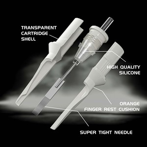 Agujas <span class=keywords><strong>de</strong></span> Cartucho Desechables Blancas BIGWASP, Agujas <span class=keywords><strong>de</strong></span> <span class=keywords><strong>Tatuaje</strong></span> Profesionales Esterilizadas - Product Image 2