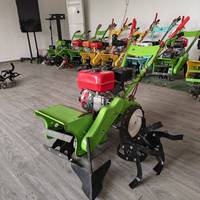 Désherbeuse agricole légère portative à essence/diesel pour le désherbage multifonctionnel des champs et vergers