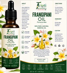 Huile de fleur de frangipanier naturelle pour les soins de la peau, les soins capillaires, les massages corporels, les parfums, les savons, les lotions, les crèmes, les shampoings, les après-shampoings et les cosmétiques - Product Image 2