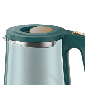 Bouilloire électrique en acier inoxydable 2,0 L, chauffage rapide, arrêt automatique, protection contre l'ébullition à sec, base rotative à 360 degrés - Product Image 3