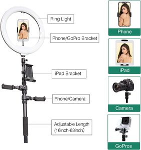 TIITEE – cabine Photo vidéo automatique 360 avec caméra Led Ipad 360, Machine de cabine Photo <span class=keywords><strong>80cm</strong></span> avec étui de transport - Product Image 4
