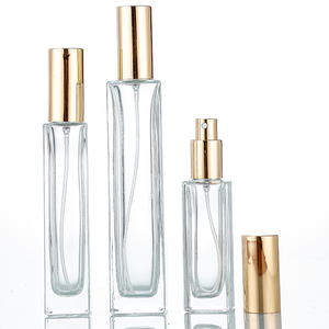 Luxury Clear Round Thick Bottom Glass Empty Perfume Bottle <b>Pump</b> Sprayer 30ml Capacity Screen Printing for Oil Perfume Packaging - Product Image 1