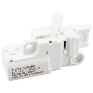 Interrupteur de verrouillage de porte électronique DC34-00250D 12V pour machines à laver à chargement frontal Samsung - Product Image 1