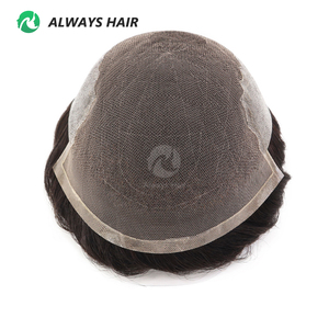 DURA Q6 - Protesi Capillare da Uomo in Lace e PU, 5 Misure, Densità 130%, Capelli Umani Indiani - Product Image 4
