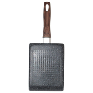 Sartén Tamagoyaki de rectángulo profundo pequeño antiadherente de tamaño pequeño de aluminio superventas con mango ergonómico - Product Image 5