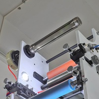 Mesin Cetak Flexo RTRY-320 8 Warna untuk Kertas Foil Cold Stamping, Dilengkapi Die Cutting dan Pemisah Matrix