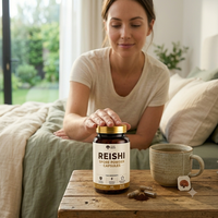 Capsules de champignons Reishi |   Extrait de poudre de spores de Ganoderma Lucidum, complément alimentaire |   Complément alimentaire à base de plantes naturelles |   Marque privée OEM