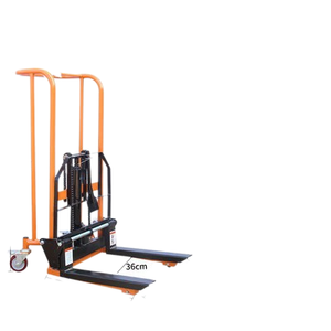 China Fabriek 500Kg 1ton Lichte Elektrische Hydraulische Stapelaar Handtrolley - Product Image 5