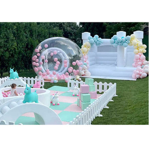 Maison <span class=keywords><strong>de</strong></span> rebond <span class=keywords><strong>de</strong></span> fête blanche gonflable 3M/4M <span class=keywords><strong>de</strong></span> diamètre dôme Igloo en cristal clair extérieur tente <span class=keywords><strong>de</strong></span> ballon à Air chaud dôme à bulles à vendre - Product Image 1