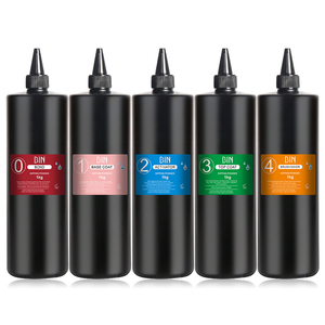 개인 라벨 오래 지속되는 BIN 네일 딥 파우더 접착제 젤베이스 탑 코트 액티베이터 브러쉬 세이버 딥 액체 손톱 디핑 파우더 - Product Image 6