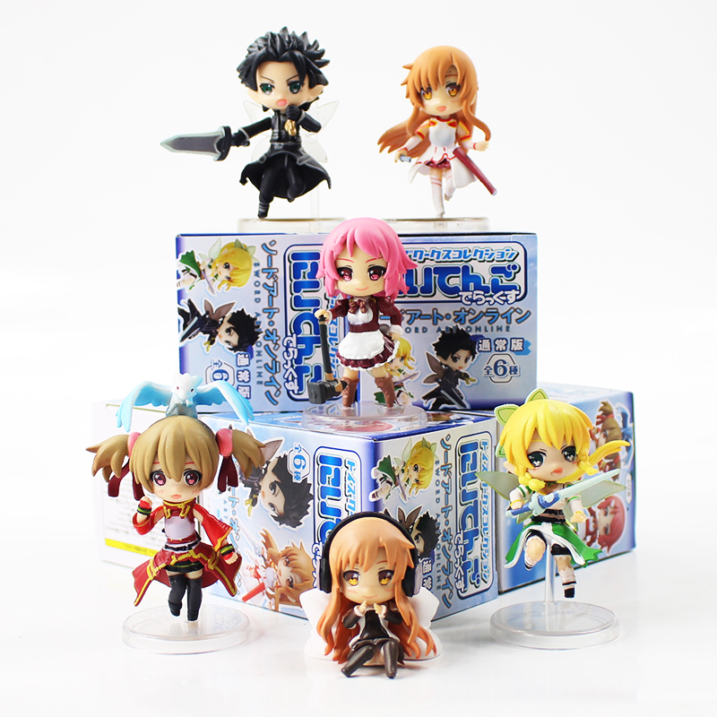 6〜8cmソードアートオンライン | SAOアニメフィギュアセット