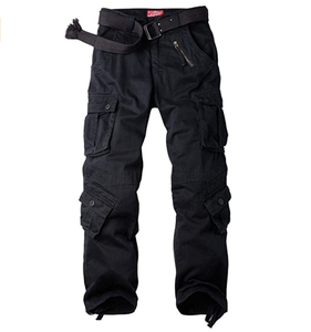 Pantalones informales de combate de trabajo para hombre, pantalones Harem Hip Pop, pantalones cargo holgados con múltiples bolsillos - Product Image 1