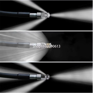 Kit de Limpieza de Alcantarillado de 30 M Compatible con Hidrolavadoras Kärcher, Manguera Limpiadora de Drenaje de Alta Presión de 100 Pies y 5800 PSI, 1/4 de Pulgada, Herramientas para Limpieza de Coches - Product Image 6