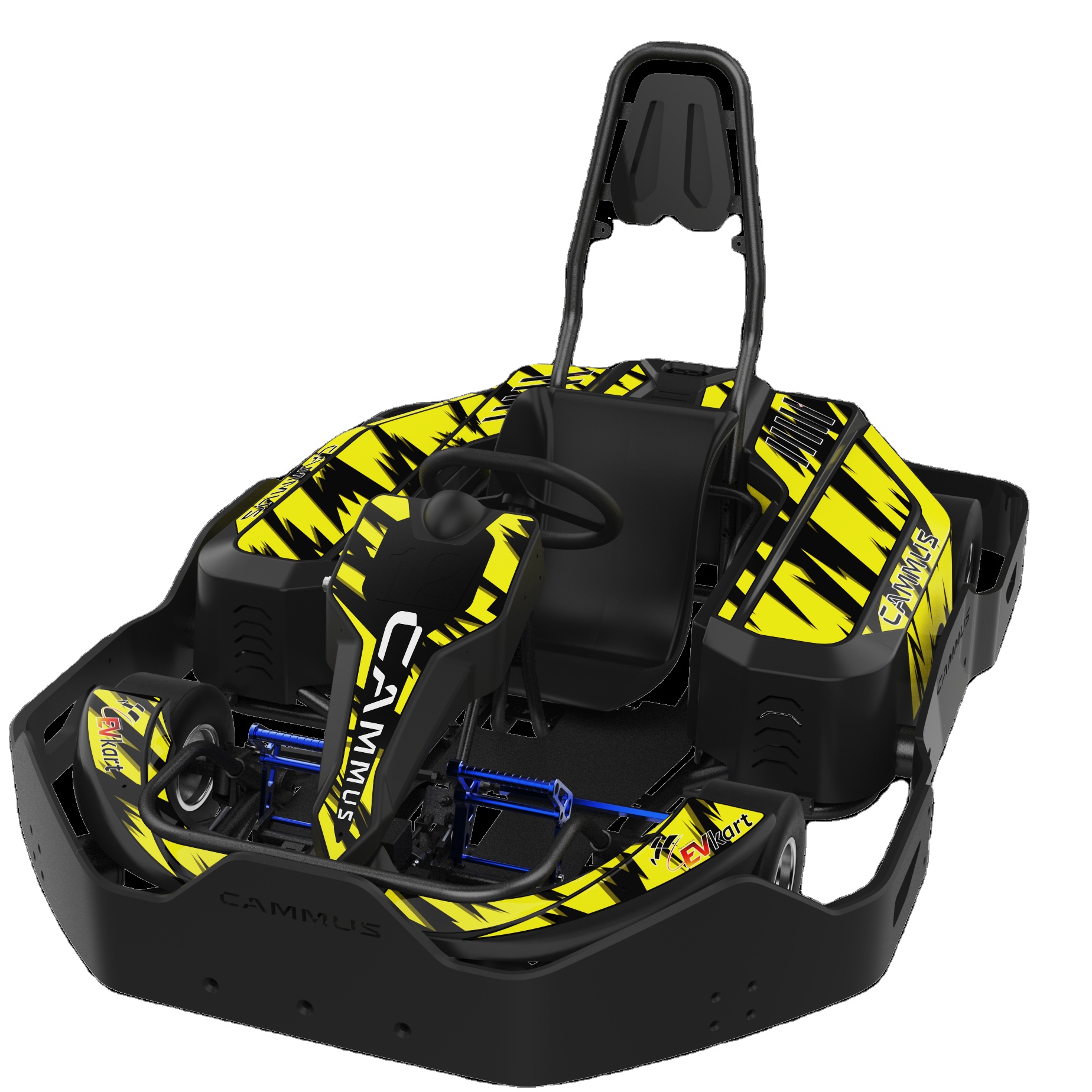 Гоночный электрический картинг, высокая скорость 120 км/ч, для взрослых, соревнование, аккумулятор, гоночный картинг