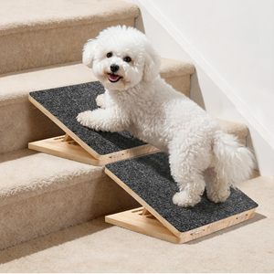 <span class=keywords><strong>Rampa</strong></span> Ajustable de Madera para <span class=keywords><strong>Perros</strong></span> para Escaleras, Cuñas Antideslizantes para <span class=keywords><strong>Perros</strong></span> Pequeños, <span class=keywords><strong>Rampa</strong></span> Plegable para <span class=keywords><strong>Perros</strong></span> en Interiores - Product Image 1
