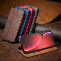 Étui portefeuille en cuir PU pour iPhone 13 Pro - Housse avec support, 2 emplacements pour cartes, fermeture magnétique et coque antichoc