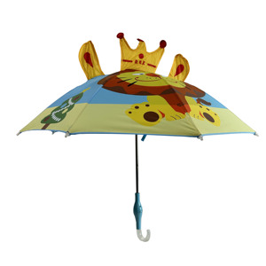 Parapluie à motif animal 3D, léger et facile à transporter pour les enfants, sécurité garantie - Product Image 3
