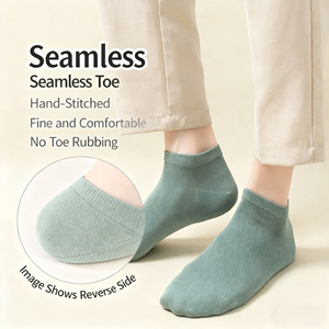 Biểu Tượng Tùy Chỉnh Cotton <span class=keywords><strong>OEM</strong></span> ODM Dệt Kim Mùa Xuân Mùa Hè Kháng Khuẩn Chống Mùi Ấm Cúng Mỏng Mềm Thời Trang Vớ Ngắn Cho Nam Giới Bán Buôn - Product Image 1