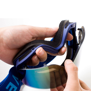 Esquí, Snowboard <span class=keywords><strong>gafas</strong></span> mujeres hombres <span class=keywords><strong>gafas</strong></span> de esquí máscara UV 400 nieve protección <span class=keywords><strong>gafas</strong></span> adultos Anti-niebla doble cilíndrico - Product Image 2