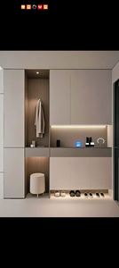 Penderie de luxe en bois massif haut de gamme pour armoires de maison - Product Image 3