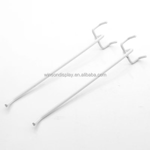 Hot Sale Free Samples Metal Chrome Pegboard Hook/ Price Tag <b>Wire</b> Display Hooks - Product Image 6