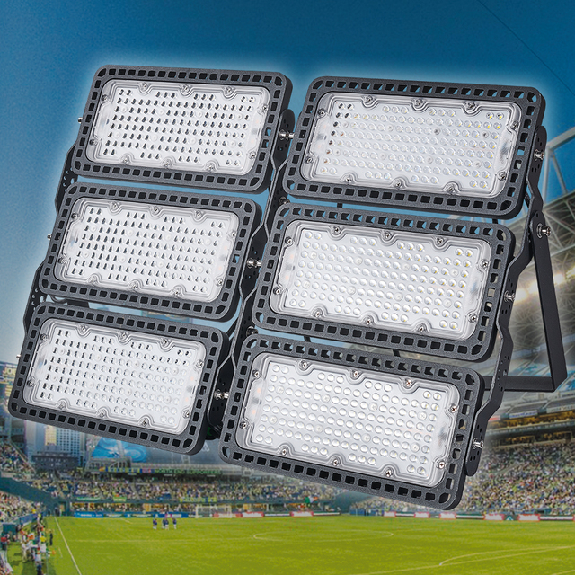 High Quality 100w 200w 300w 400w 600w 800w 1000w Led Sports Flood Light for Outdoor Plaza square Light High Mast Stadium