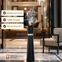 Diffuseur d'air parfumé intelligent avec application intelligente et distributeur de désodorisant pour hôtel Diffuseur de parfum pour hall d'hôtel