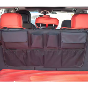 Sac de rangement pour voiture en tissu Oxford polyester imperméable, organisateurs suspendus pour siège arrière avec fonctionnalités d'organisation pour siège et coffre de voiture - Product Image 4