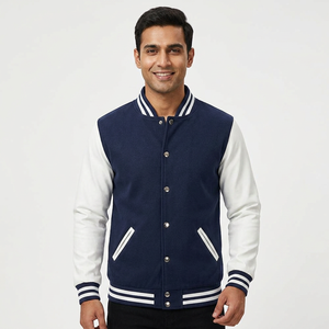 Nouvelle Arrivée 2025 – Blouson Universitaire Homme en Laine Sur Mesure, Blouson Bomber en Polaire de Haute Qualité, Blouson de Baseball Style Letterman Varsity - Product Image 1