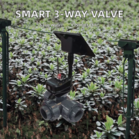 Vanne à bille intelligente à trois voies Angle 2 pour l'irrigation à économie d'eau des champs agricoles Télécommande électrique OEM