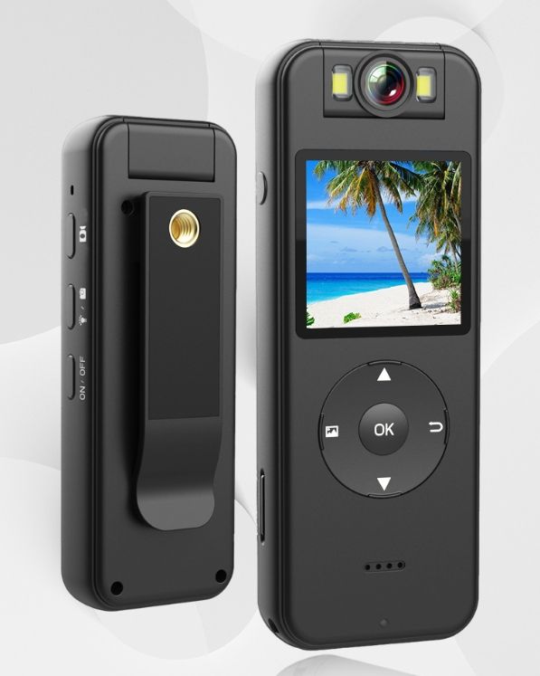 Hongdak HD 4K Back Clip Camera Outdoor Night Vision Cycling Handheld Recorder Wireless WiFi Sports Camera