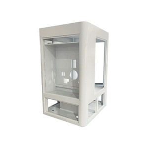 Maßgefertigtes Metallgehäuse Aluminium Stahl Präzisions-CNC-Bearbeitung Laserschneiden Biegen Schweißen OEM-Hersteller - Product Image 1