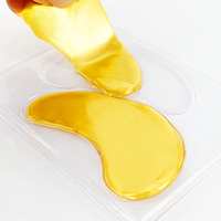 Masque pour les yeux OEM ODM pour le lifting anti-âge, coussin en silicone anti-rides, acide hyaluronique pour peaux mixtes