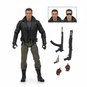 NECA Le Terminator T800 Version Endommagée par la Bataille <span class=keywords><strong>Arnold</strong></span> Schwarzenegger Robot Figurine d'Action en PVC de 7 Pouces Vente en Gros - Product Image 2