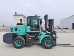 Fabricante de China, máquina elevadora todo terreno 4x4, 3,5 toneladas, 4 toneladas, 5 toneladas, 6Ton, 7Ton, carretilla elevadora diésel, carretilla elevadora todoterreno - Product Image 6