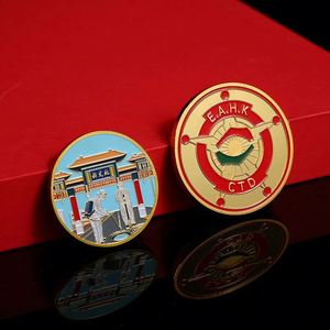 Gold Silver Commemorative Coins Enamel Souvenir Zinc Alloy Metal Coin Custom 3D <b>Brass</b> Metal Engraved Challenge Coin - Product Image 6