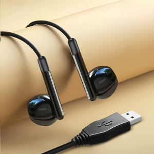 Good Quality Wired Single Ear Telephone Headsets USB Headphones With With <strong>Mic</strong> and Volume Control for <strong>Contact</strong> Center - Product Image 1