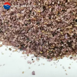 Fabrika kaynağı Garnet 80 #/nehir kum su jeti garnet 80mesh