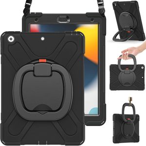 Étui pour tablette enfant pour iPad 10,<span class=keywords><strong>2</strong></span> <span class=keywords><strong>pouces</strong></span> 9e, 8e, 7e génération 2021 2020 2019, rotation à 360°, béquille, protection antichoc, protection d'écran - Product Image 1