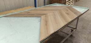 Bradford Couleur Chevron Planchers de Bois Franc Fishbone Chêne <span class=keywords><strong>Parquet</strong></span> - Product Image 3