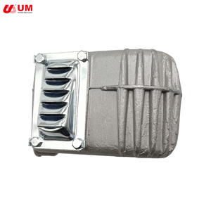 Silenciador UM para motosierra 070, cubierta de escape con arrestor de chispas integrado, acero de calibre grueso, diseño atornillable, resistencia a altas temperaturas - Product Image 5