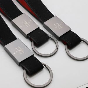 Promotional Gifts High Quality PU Keychain Car Keychain with <b>Key</b> Ring Custom Engraved Logo <b>Key</b> <b>Chain</b> - Product Image 4