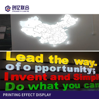 Impresora de Letreros Comerciales 3D, Máquina Grande de 3 Colores para Impresión de Letras, Impresora de Logotipos Iluminados para Publicidad, Letrero Luminoso