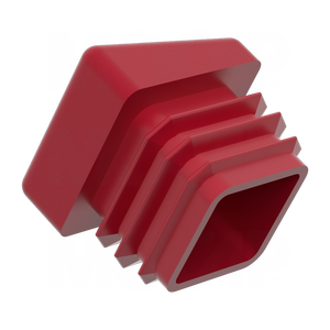 Hình Dạng Đặc Biệt Ống <span class=keywords><strong>End</strong></span> Cắm Cap Vuông Hình Dạng Nhựa Thang Chân Mũ - Product Image 4