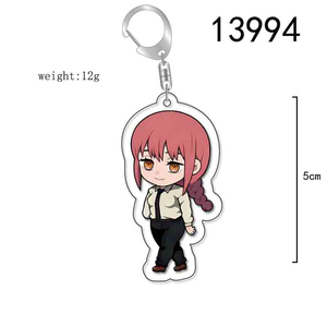 Llavero de Anime Chainsaw Man con Denji, Pochita, Makima, <span class=keywords><strong>Hayakawa</strong></span> <span class=keywords><strong>Aki</strong></span> y Power, Accesorio de Cosplay, Colgante, Regalo de Navidad - Product Image 6