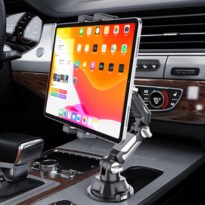 ZYhy Car <b>Tablet</b> Holder Center Console Mount Universal Adjustable <b>Stand</b> <b>For</b> Navigation Front Rear Seat Use - Product Image 1